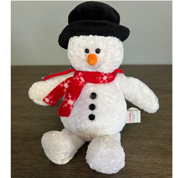 Gund Wintery Snowman Purse Plush - Picture 2 of 6
